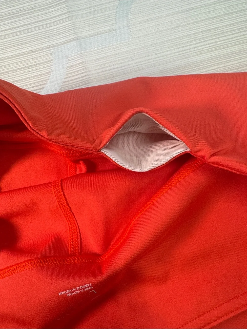 Zella Coral-Red Capri Leggings - Picture 7 of 9
